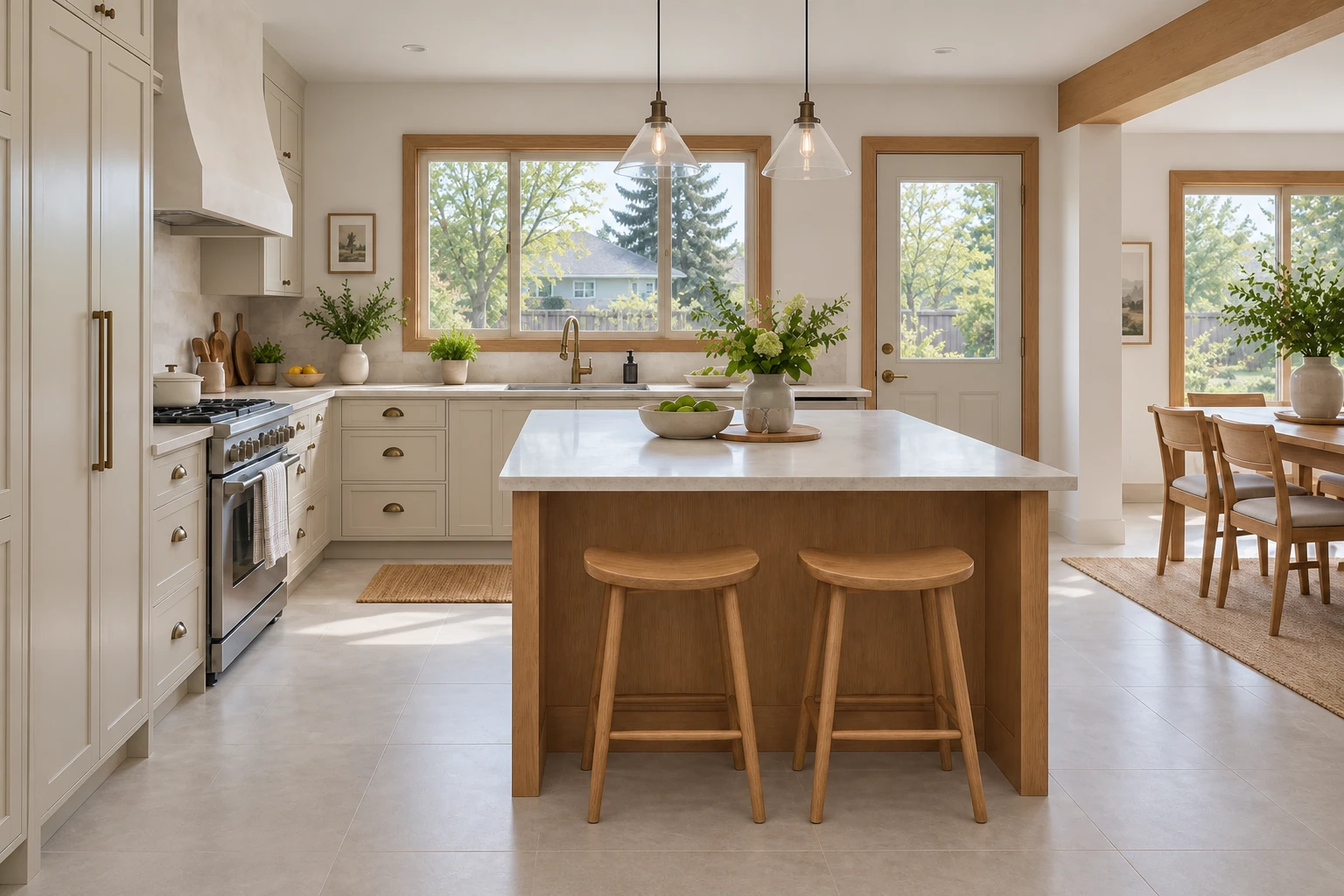 Kitchen — after